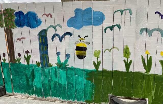 2023-02-14 Kunstwerk 3 am Bauzaun